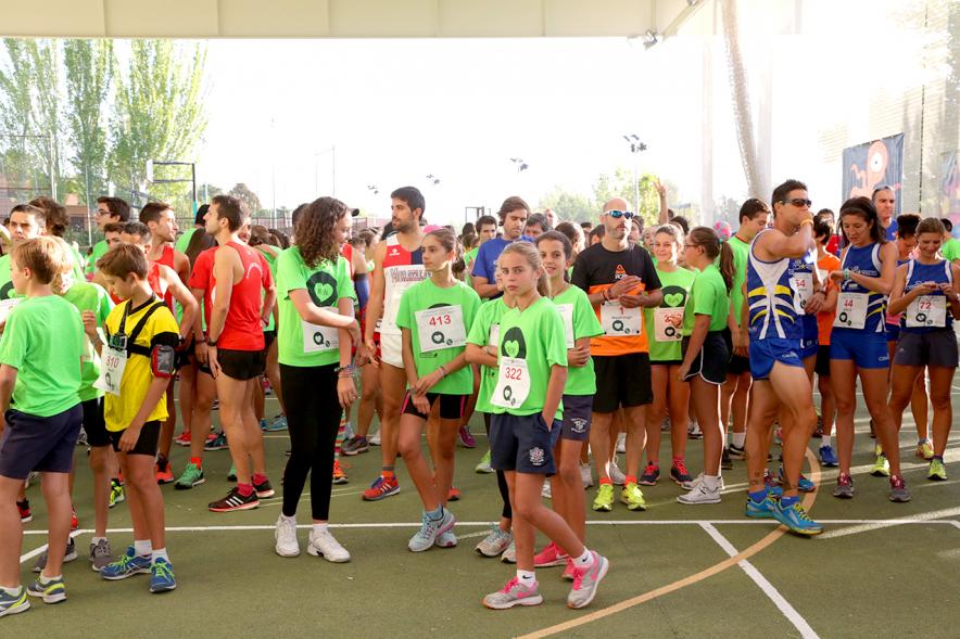 Vª Carrera Solidaria Fundación Mary Ward - Participantes de la carrera.