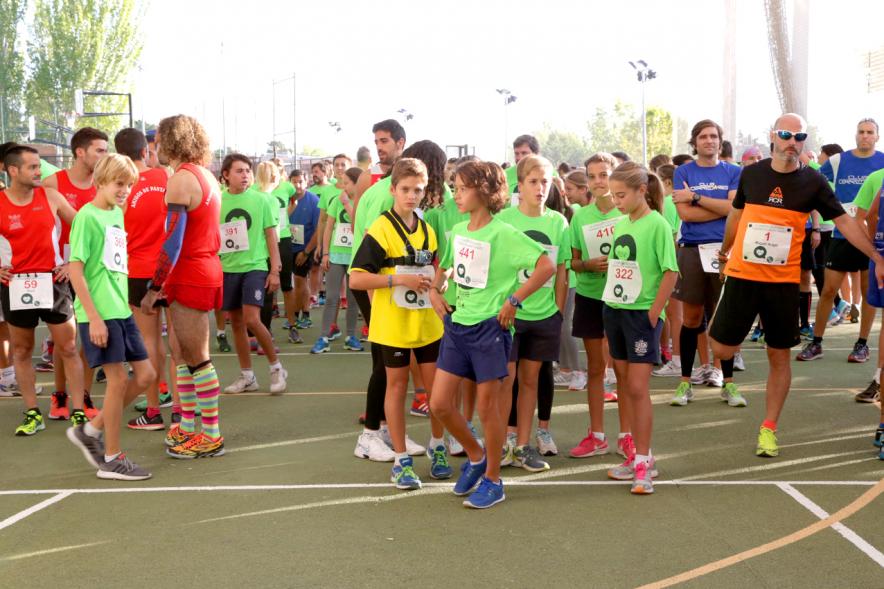 Vª Carrera Solidaria Fundación Mary Ward - Participantes de la carrera.