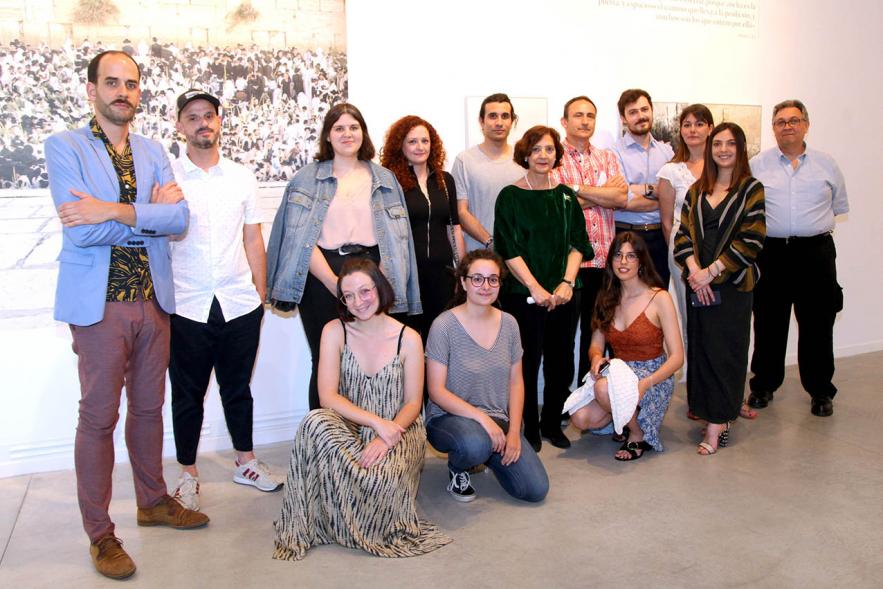 Inauguración Exposición Alumnos Master PIC.A - Posado de todos los alumnos.