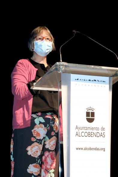 Ponente en el evento.