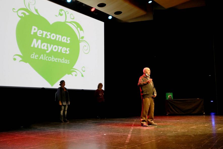 Participante en la semana del mayor. 
