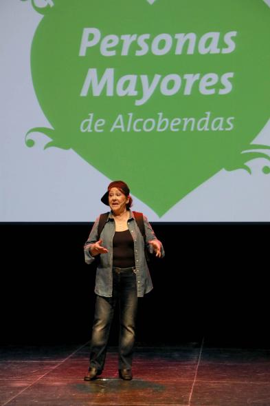 Participante en Mayores con mucho arte.