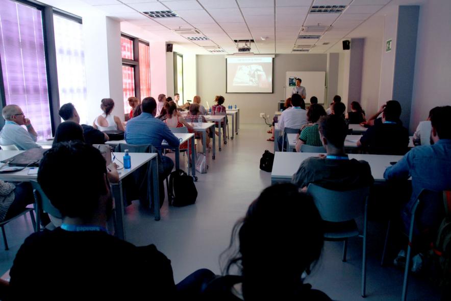 Media StartUps Alcobendas - Imagen posterior de los asistentes  a la presentación.