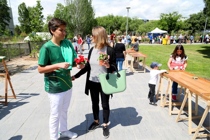 Día del Medio Ambiente 2018 - Imagen de las visitas y el lugar del evento.