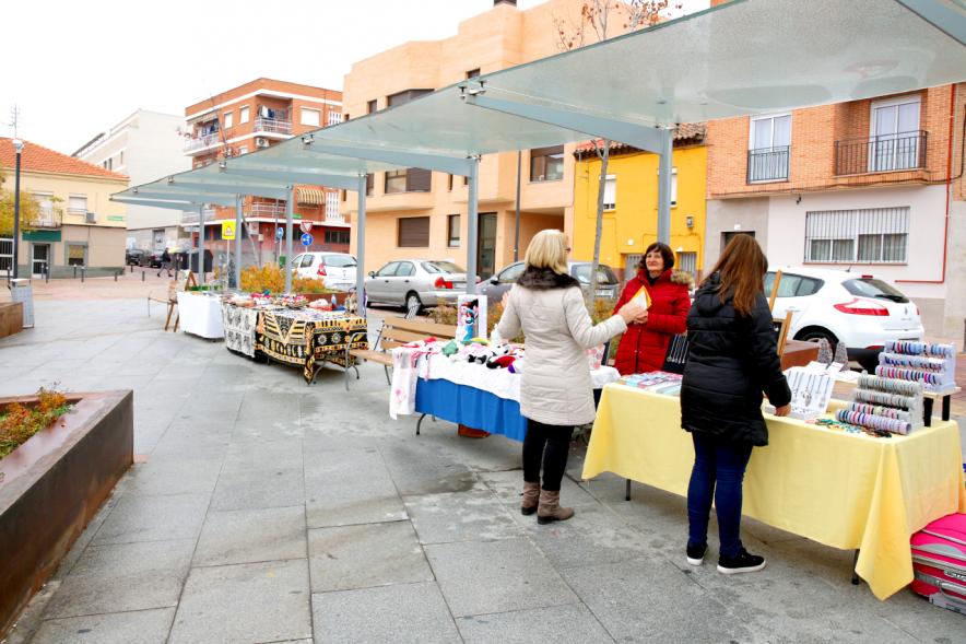 Puestos de artesanía en la Plaza de la Artesanía – 2019