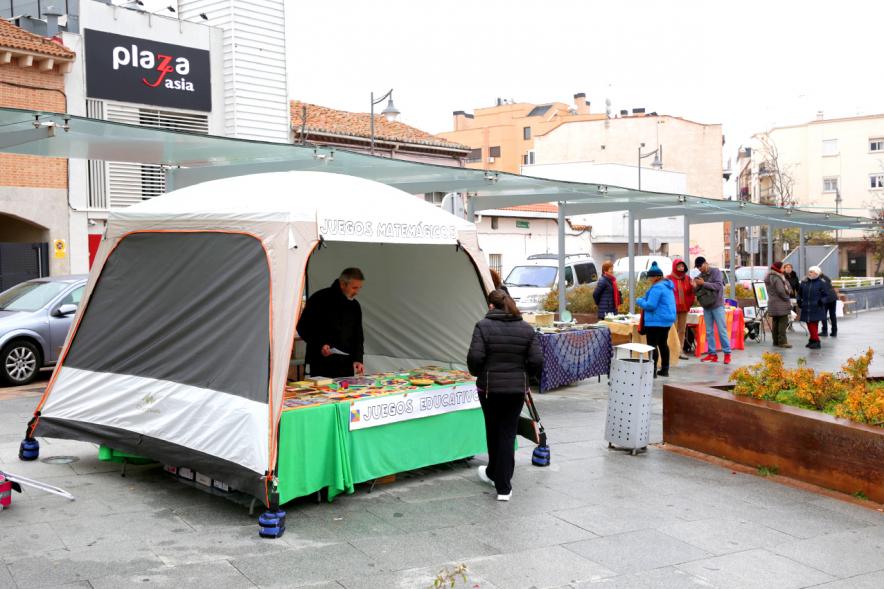 Puestos de artesanía en la Plaza de la Artesanía - 2019