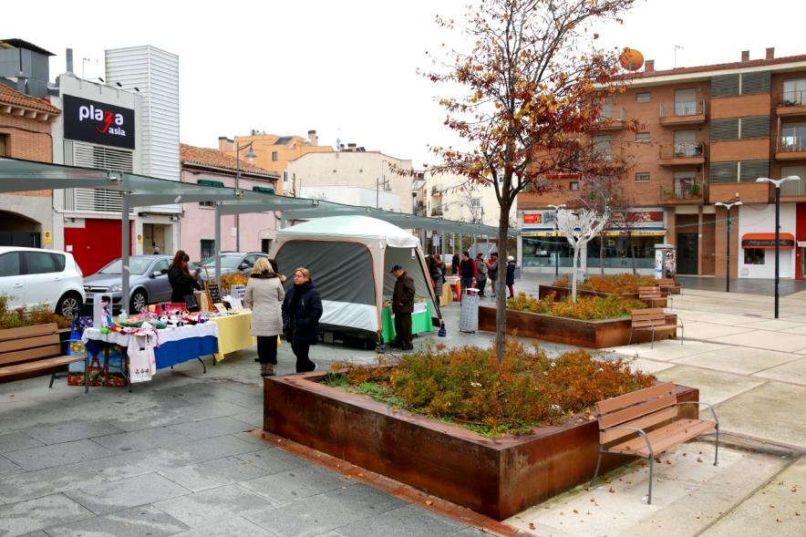 Vista general del mercadillo - 2019