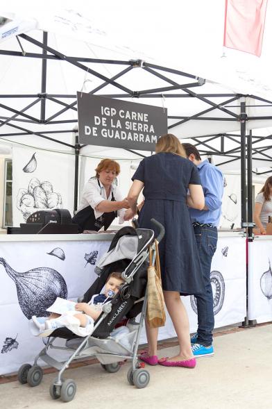 Puesto de carne de Guadarrama, procedencia Madrid.