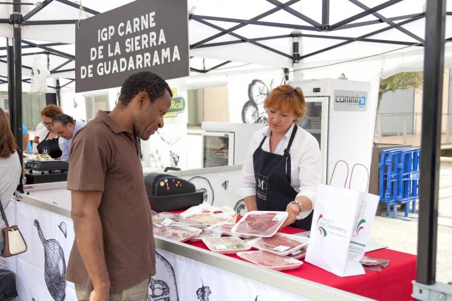 Puesto de carne de Guadarrama, procedencia Madrid.