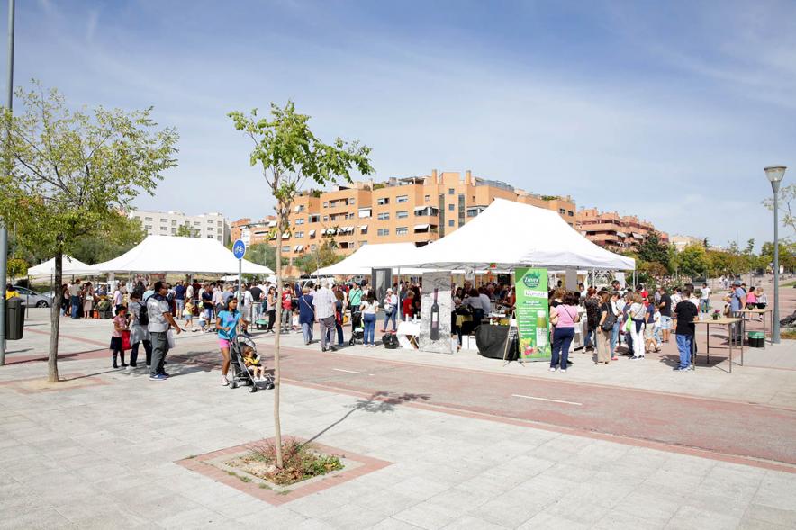 Vista general del Mercado Agroecológico - 2019