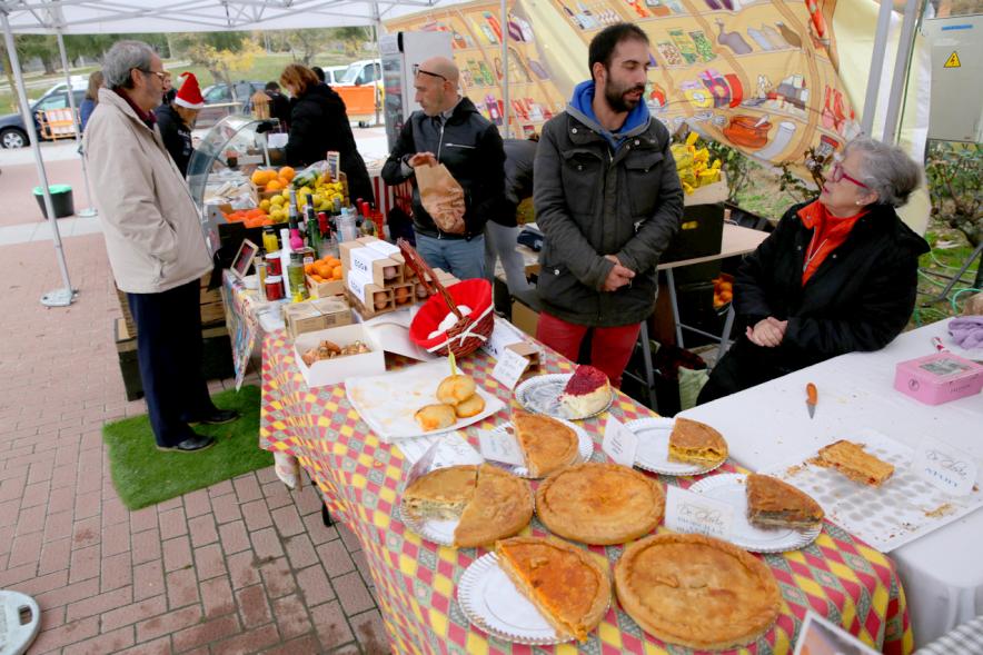 Puesto de  empanadas. Mercado Agroecológico - 2019