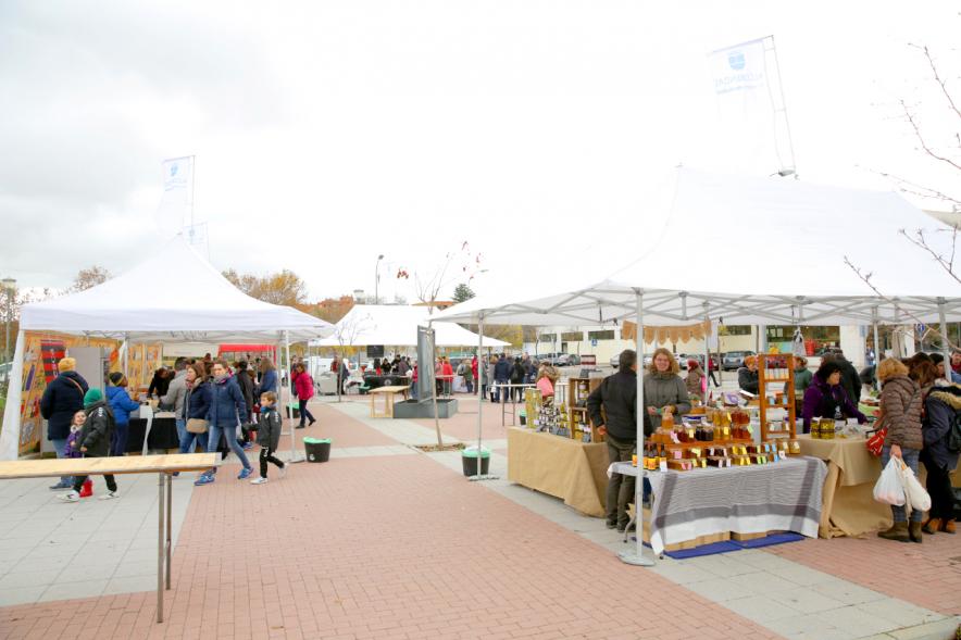 Vista general del Mercado Agroecológico 2019