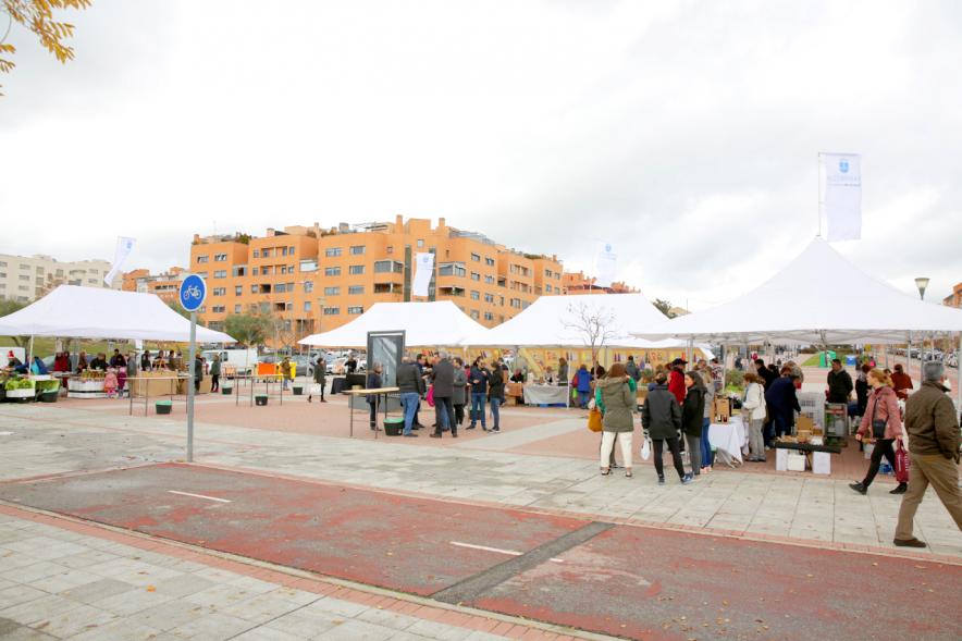 Vista general del Mercado Agroecológico - 2019