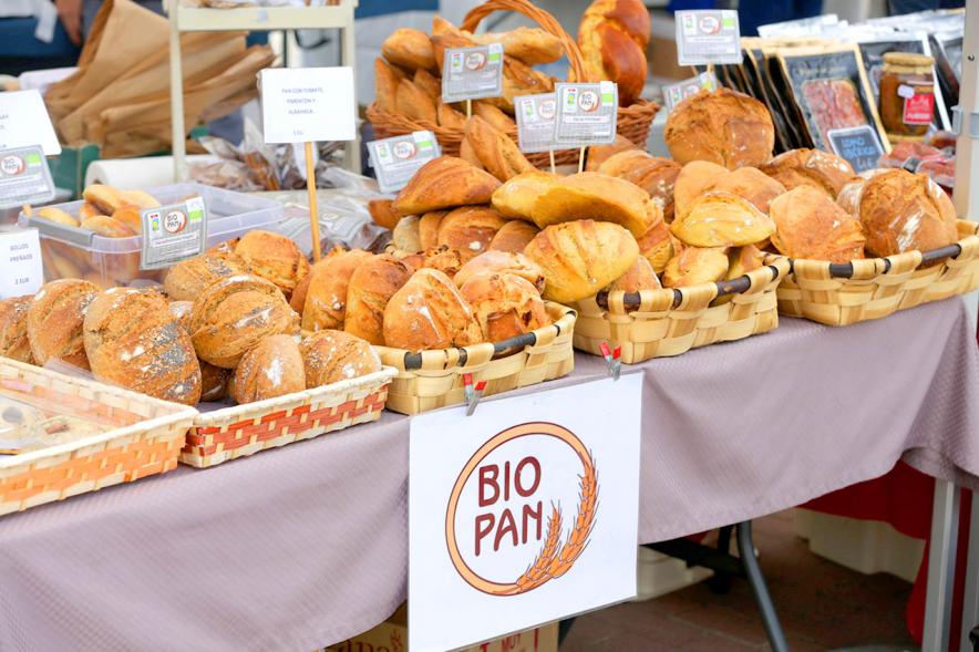 Puesto de pan Bio. Mercado Agroecológico - 2019