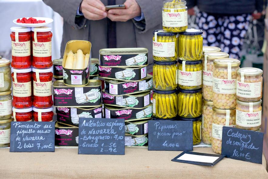 Puesto de conservas. Mercado Agroecológico - 2019