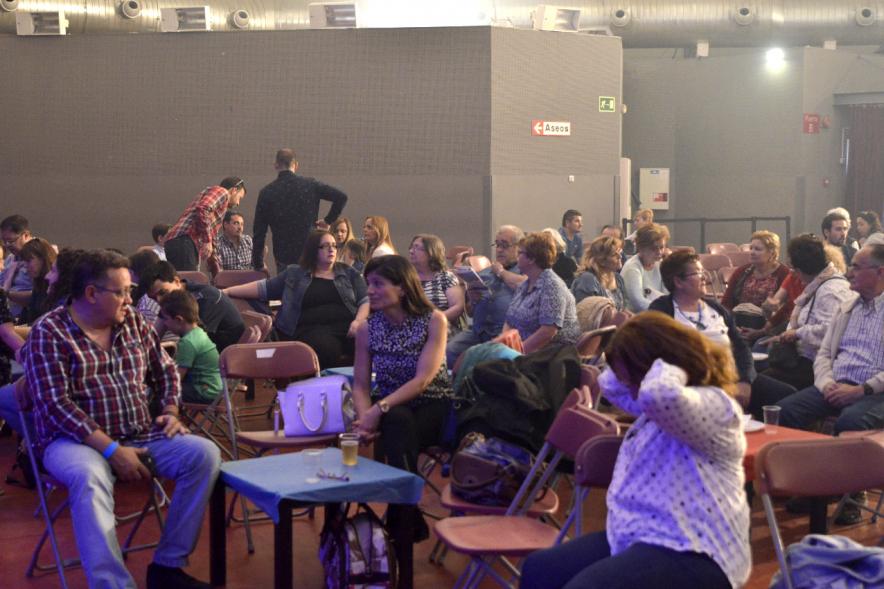 Vista general de los asistentes al evento. Mercau Astur en La Esfera 