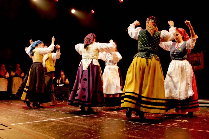 Baile típico. Mercau Astur 2019 