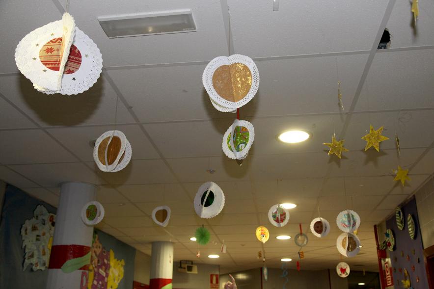 Decoración en el techo