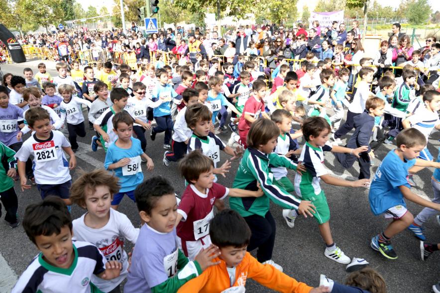Milla Escolar 2016 -  Salida de la carrera.