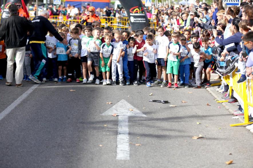 Milla Escolar 2017 -Salida carrera infantil.