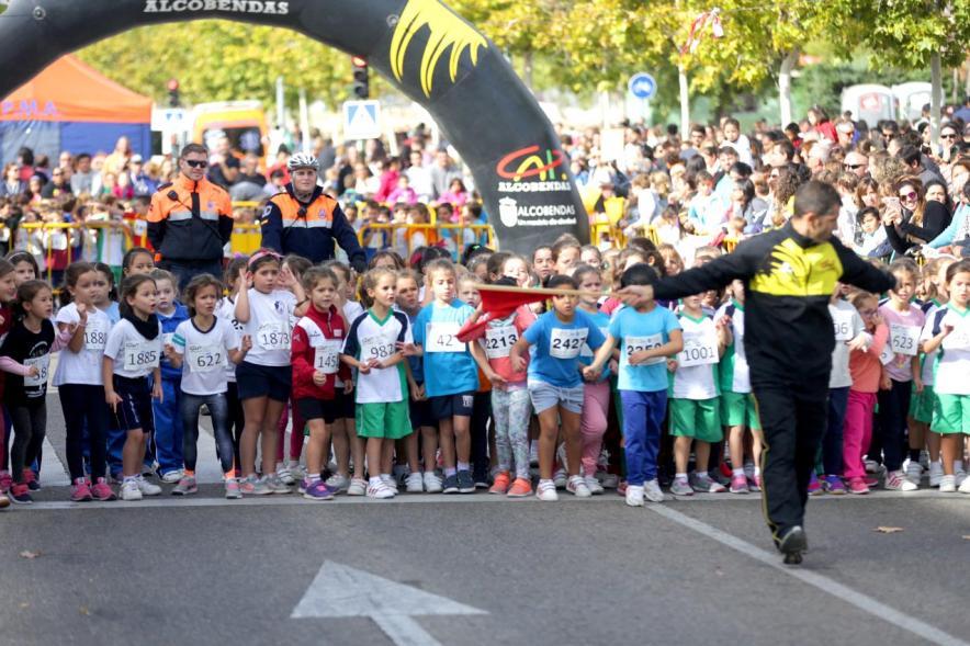 Milla Escolar 2017 - Salida carrera infantil.