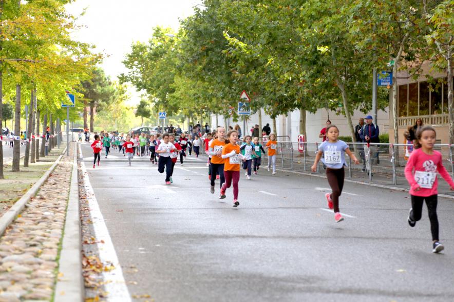 Milla Escolar 2018 -  Imagen de los corredores infantiles.