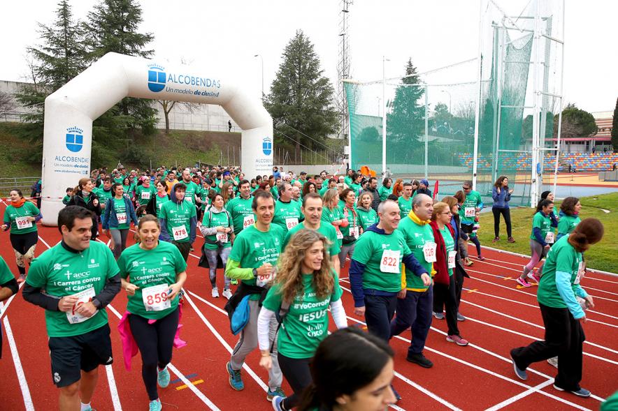Corredores. Minimaratón Lucha contra el Cáncer - 2020