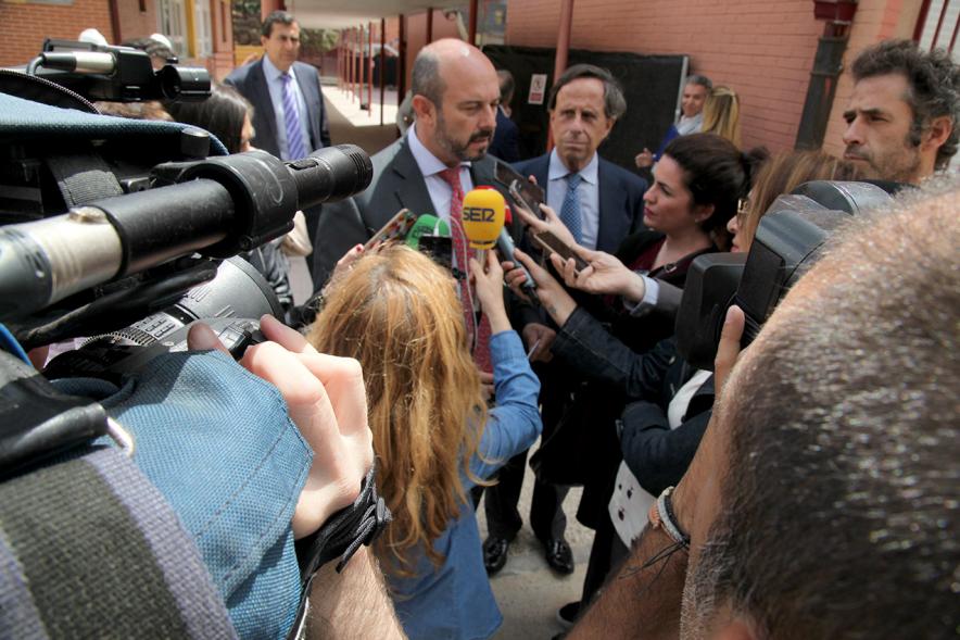 Momento de la rueda de prensa