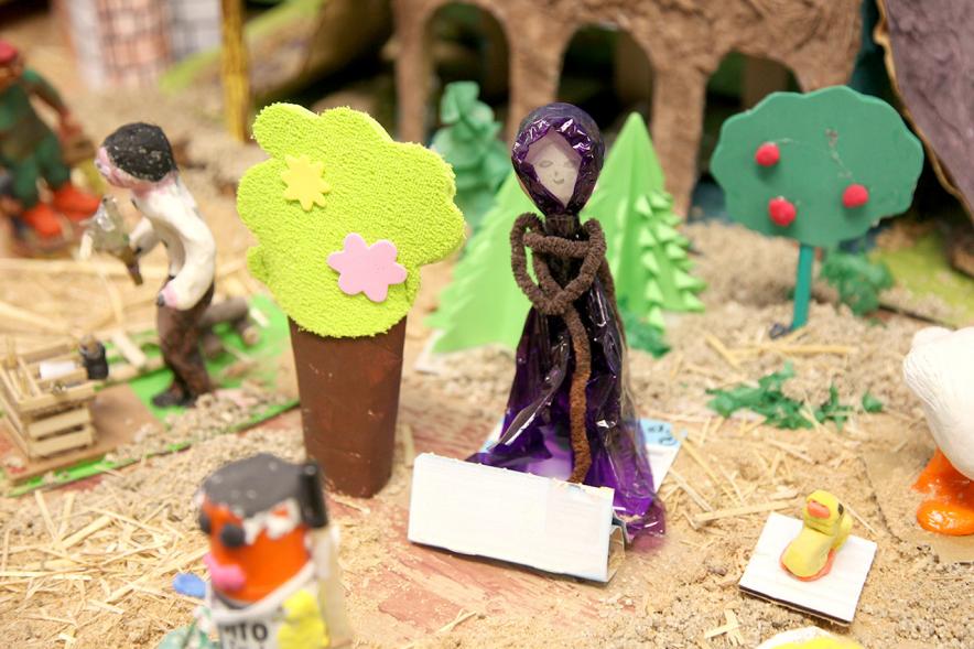 figuritas en el belén