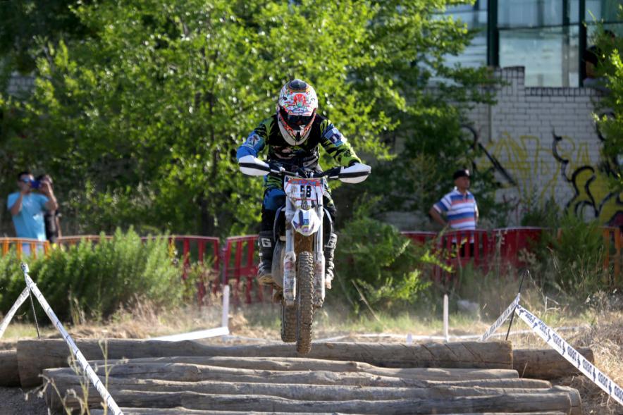 IVº Superenduro de Alcobendas de Motocross - Un corredor.