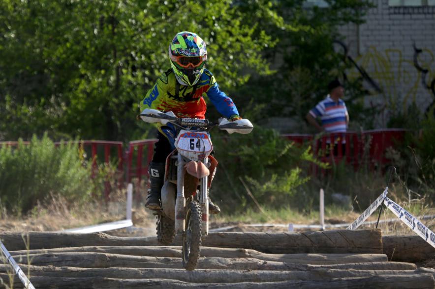 IVº Superenduro de Alcobendas de Motocross -  Un corredor.