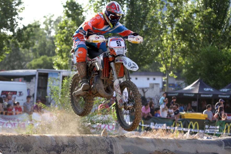 IVº Superenduro de Alcobendas de Motocross -  Un corredor.
