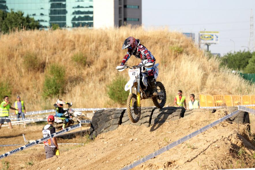 IVº Superenduro de Alcobendas de Motocross -  Un corredor.