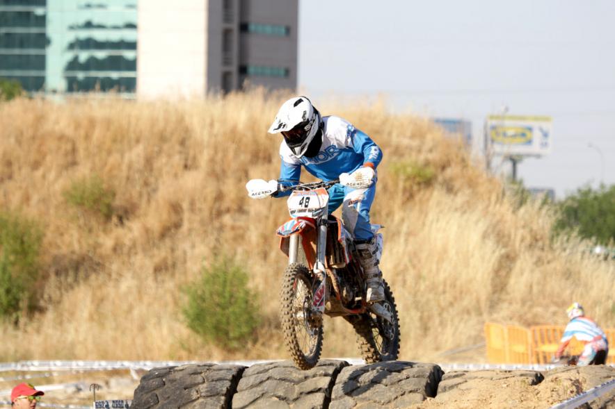 IVº Superenduro de Alcobendas de Motocross -  Un corredor.