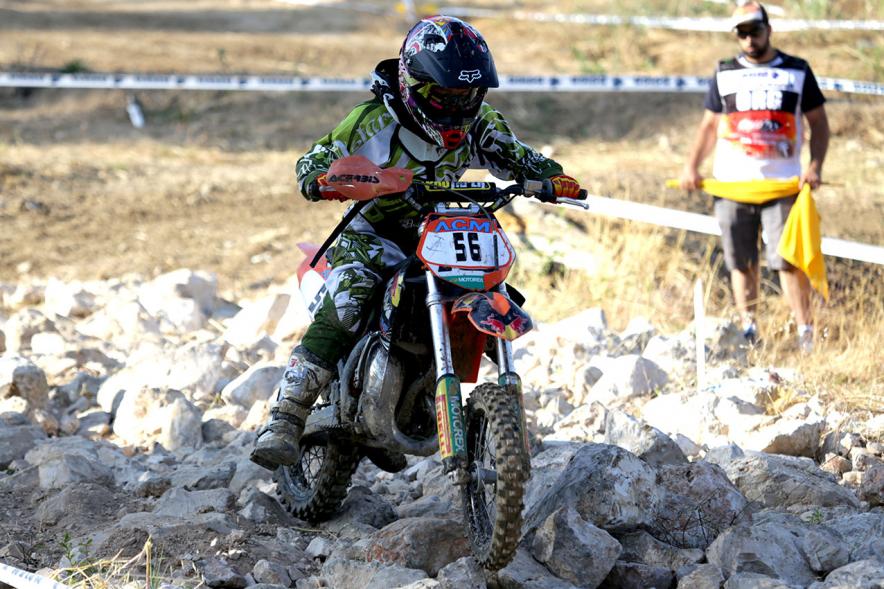 IVº Superenduro de Alcobendas de Motocross -  Un corredor.