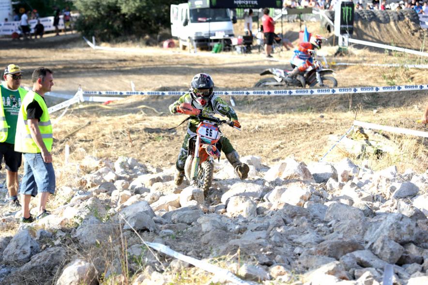 IVº Superenduro de Alcobendas de Motocross -  Momento de la carrera.