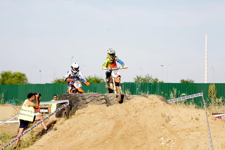 IVº Superenduro de Alcobendas de Motocross -  Momento de la carrera.