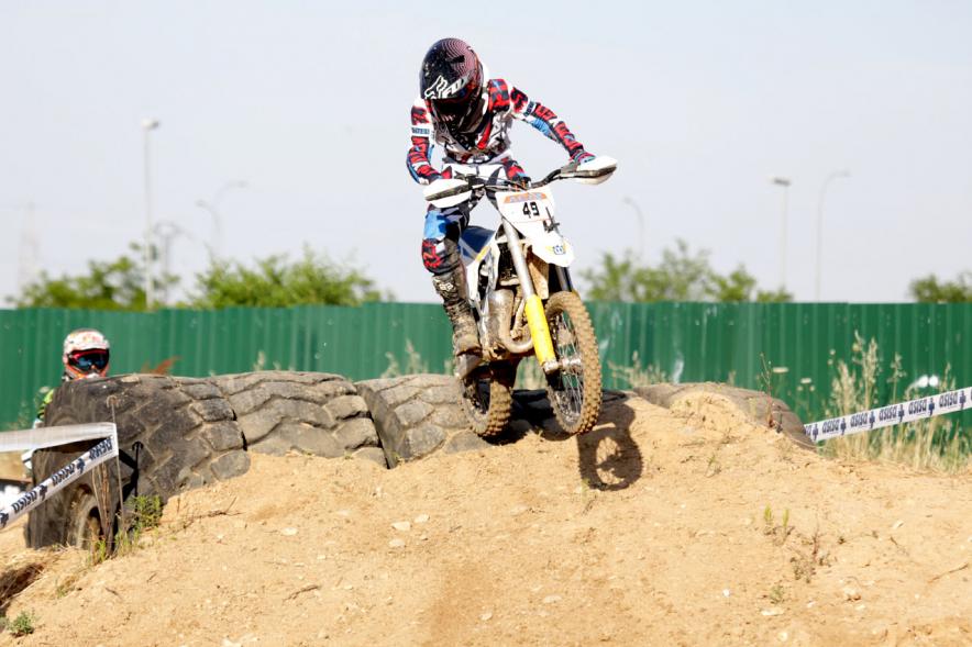 IVº Superenduro de Alcobendas de Motocross -  Un corredor.