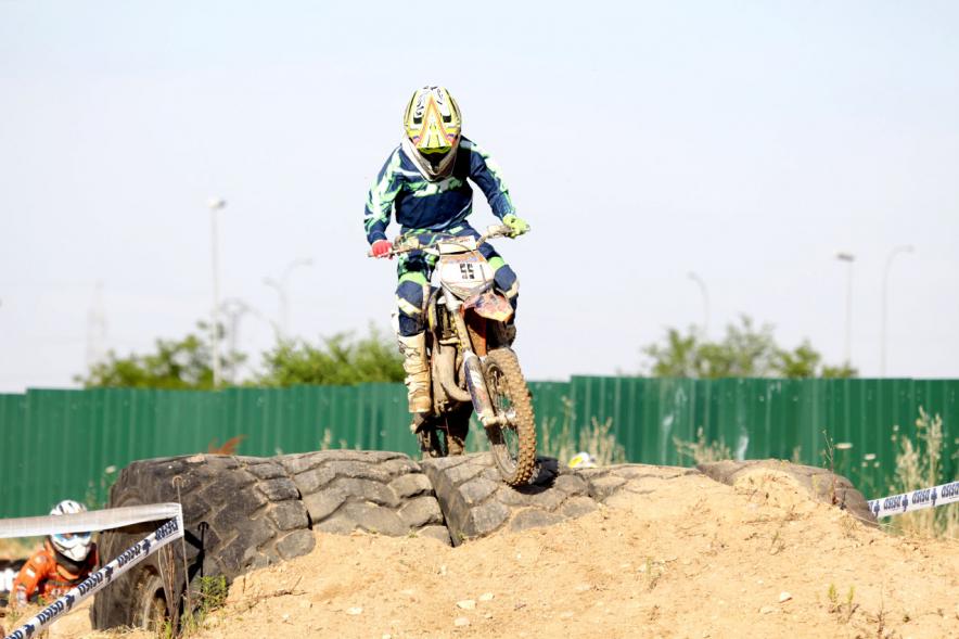 IVº Superenduro de Alcobendas de Motocross -  Un corredor.