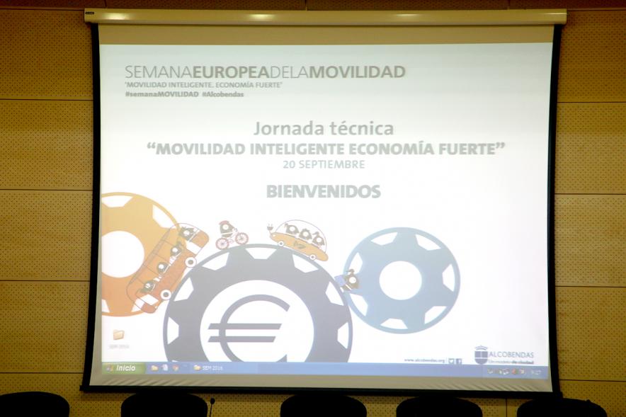 Jornada Técnica de Movilidad Inteligente - Economía Fuerte -  Cartel de las jornadas.