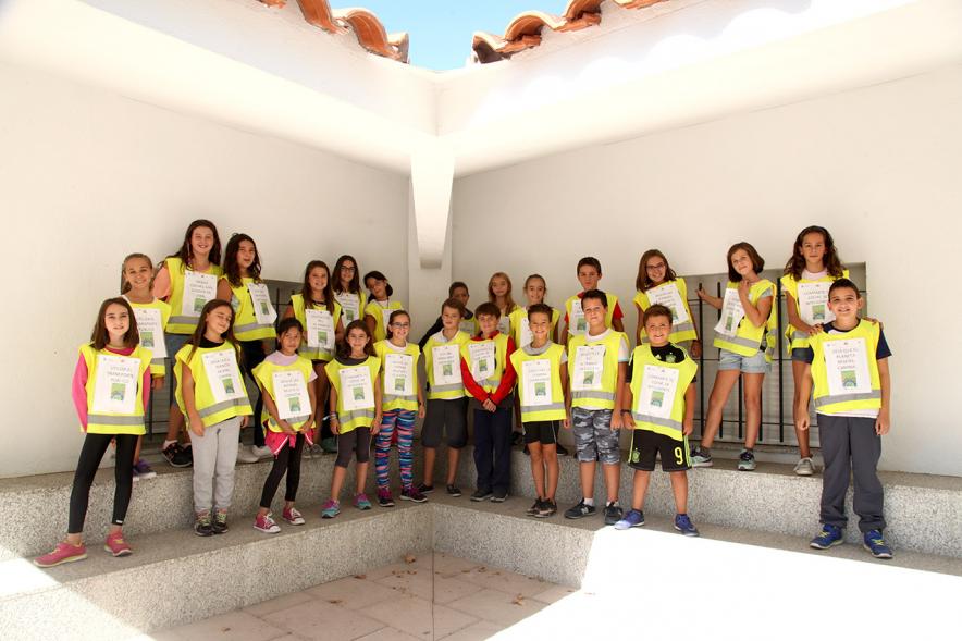 Lectura del Manifiesto y Actividades de la Semana de la Movilidad -  Los niños participantes.