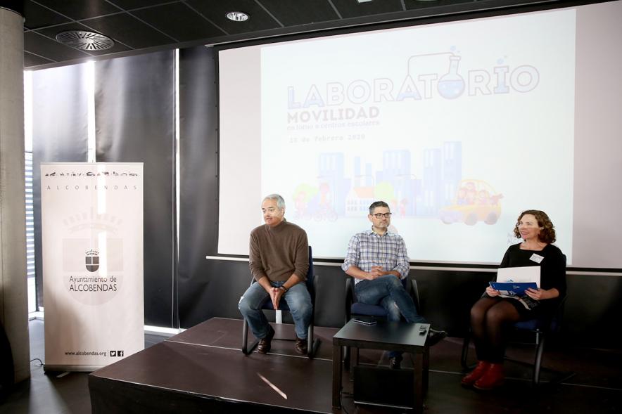 Alcalde Rafael Sánchez y concejales en la Jornadas de Laboratorio de Movilidad en Torno a los Centros Escolares -2020
