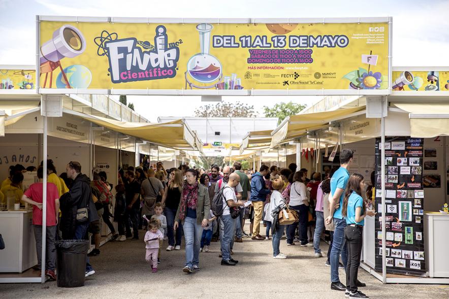 Finde Científico en MUNCYT - Imagen de la entrada al evento.