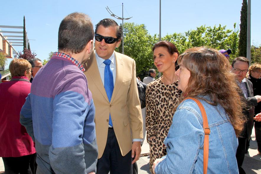 Musiqueando 2017 en la Plaza Mayor - Las autoridades en el evento.