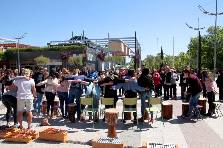 Musiqueando 2017 en la Plaza Mayor -Ovación a los jovenes.