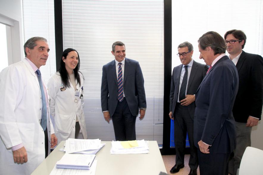 Momento de la visita
