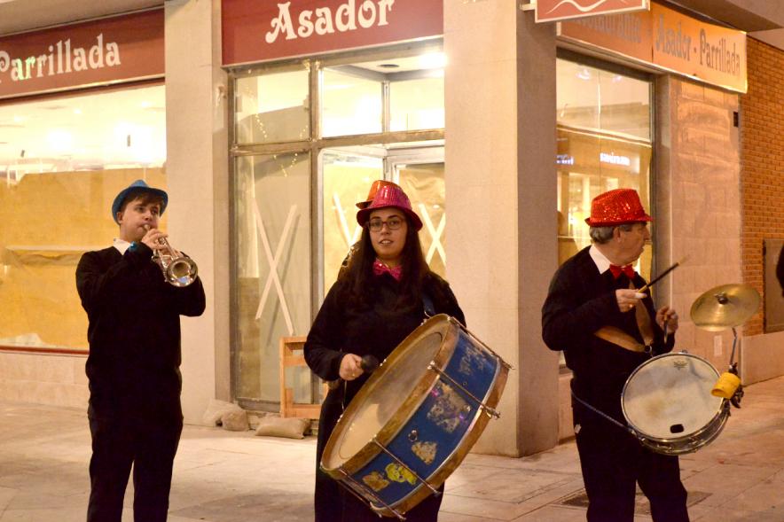 Inauguración Campaña Navidad 2017 en la Plaza del Pueblo - La banda de música. 144814