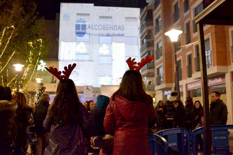 Inauguración Campaña Navidad 2017 en la Plaza del Pueblo - Toma posterior de la Plaza.
