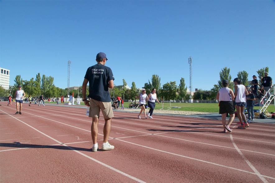 Clausura Olimpiadas Solidarias de Telefónica - Pistas de atletismo. 
