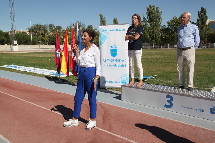 Clausura Olimpiadas Solidarias de Telefónica - Discurso de la concejal.